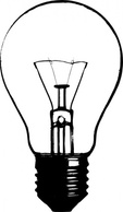 Objects - Lightbulb clip art 