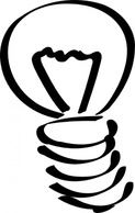 Lightbulb Sketch clip art Preview