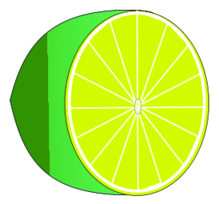 Lime half 