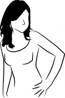 Human - Line Woman clip art 