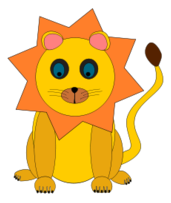 Cartoon - Lion 