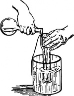 Objects - Liquid Experiment clip art 