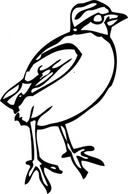 Animals - Little Bird clip art 