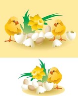 Little Chicken vector 1