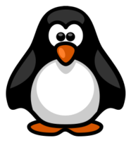 Cartoon - Little penguin 