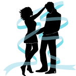 Love Couple Vector Image 