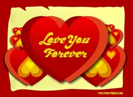 Love Forever Hearts 