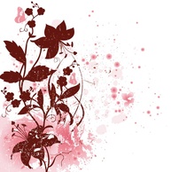 Backgrounds - Lovely Floral Vector 