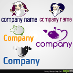 Miscellaneous - Lovely Sheeps Logo Pack 