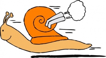 Lumaca Turbo clip art