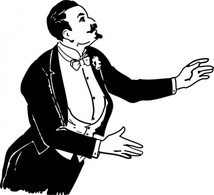 Magician clip art