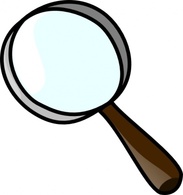 Magnifier clip art 