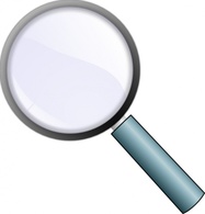 Magnifying Glass clip art