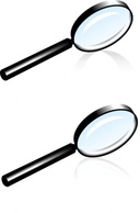 Objects - Magnifying Glass Lens clip art 