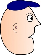 Man Head clip art