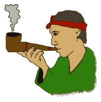 Man with a Pipe