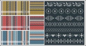 Patterns - Many practical lace vector material-2 