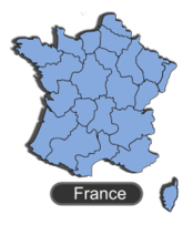 Map of France