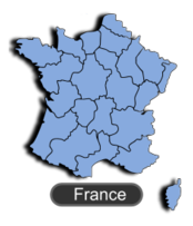 Map of France 1