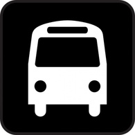 Map Symbols Bus clip art