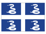 Martinique Free Vector Flag