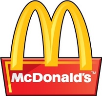 McDonalds 3D logo 