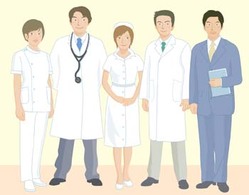 Medical person vector 10