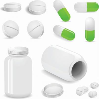 Medicines Tablets Vector Preview