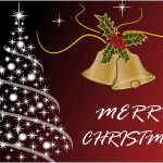 Merry Christmas Vector Background 