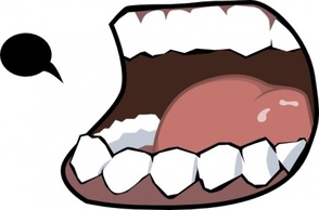 Merzok Dark Mouth clip art