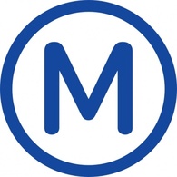 Metro M clip art