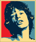 Mick Jagger Vector Image Preview