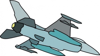 Military Fighter Plane clip art