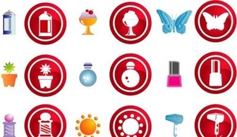 Miscellaneous beauty icons