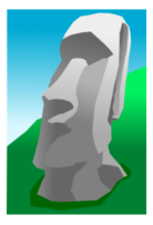 Human - Moai 