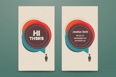 Modern Business Cards Vector Preview