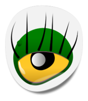 Monster Eye Sticker 1