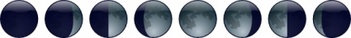 Moon Phases clip art Preview