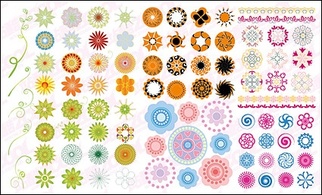 Ornaments - More than a circular pattern vector material fashion 