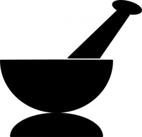 Mortar And Pestle clip art Preview