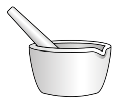 Mortar with pestle Preview