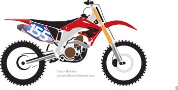 Motocross Vector Preview