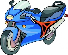 Motorcycle clip art