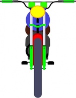 Motorcycle clip art