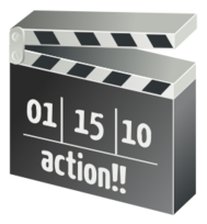 Objects - Movie Clapperboard 