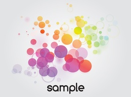 Backgrounds - Multicolored Bubbles 