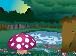 Mushrooms Landscape Preview