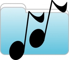 Music - Music Folder clip art 