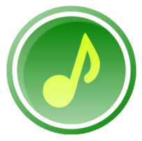 Icons - Music Icon-Green-1 