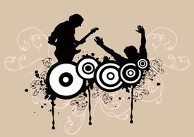 Music Illustration Vector Graphic Preview
